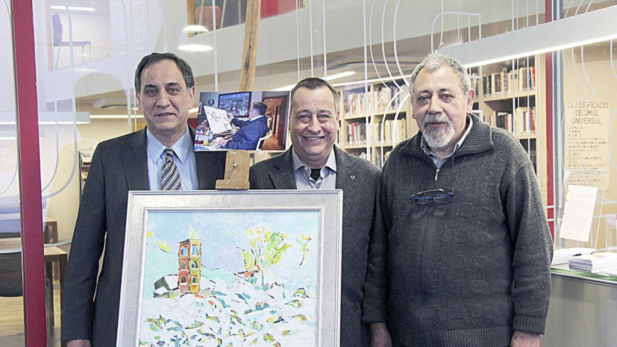 El centre d'art recorda el pintor Lluís Bardají