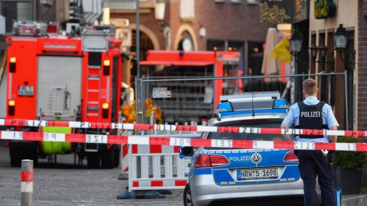 Tres morts i vint ferits en ser atropellats
per una furgoneta a la ciutat de Münster