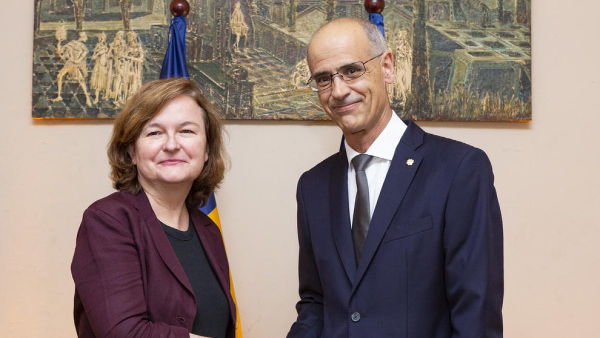 Toni Martí i Nathalie Loiseau