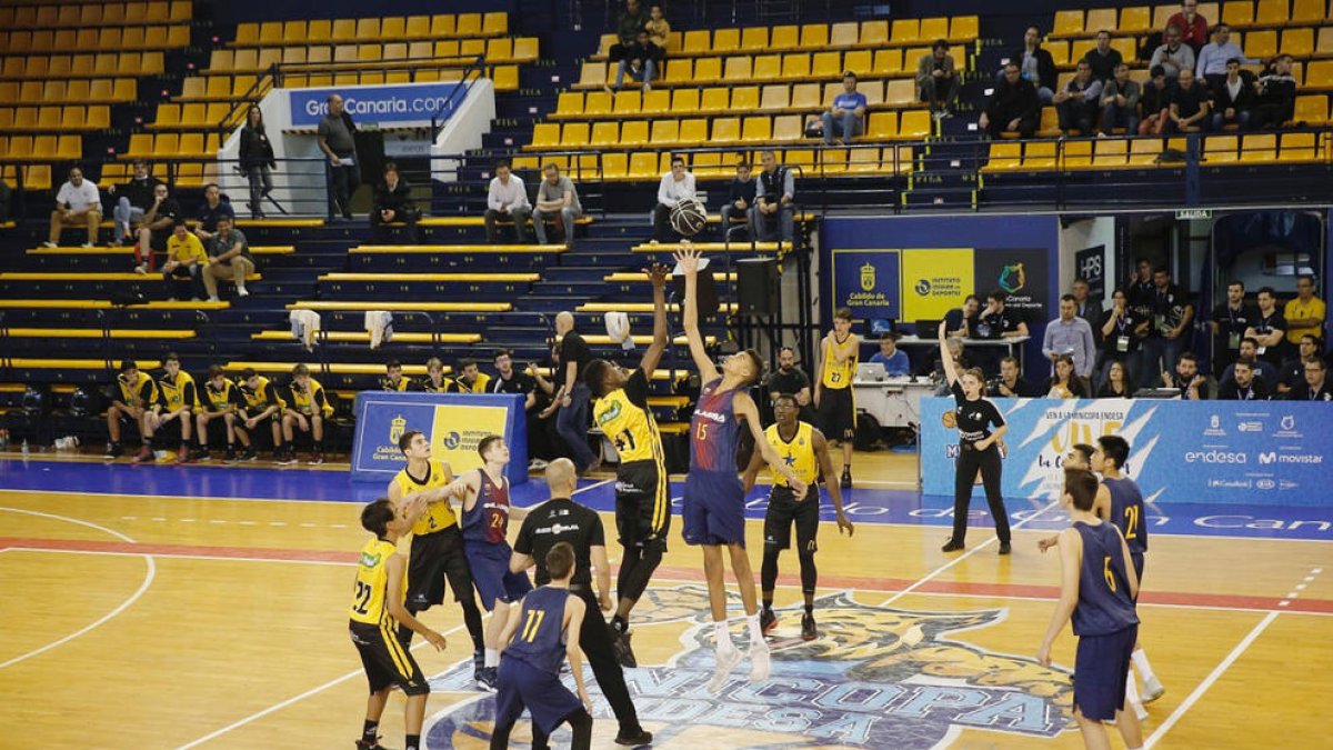 El Barça cau i Aaron Ganal es queda sense Minicopa