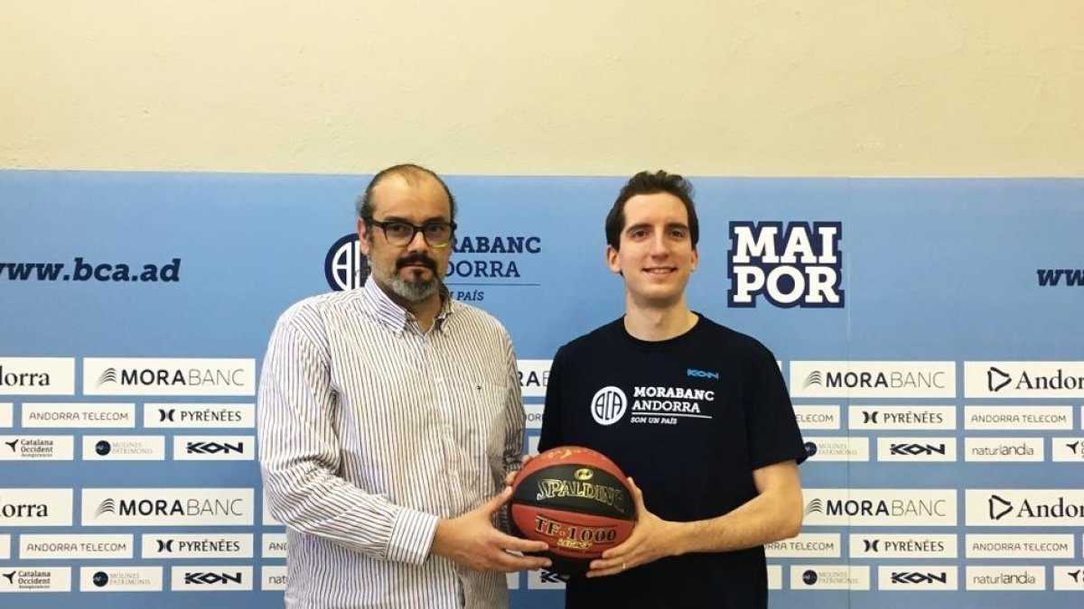 Guille Colom espera jugar més minuts el curs vinent