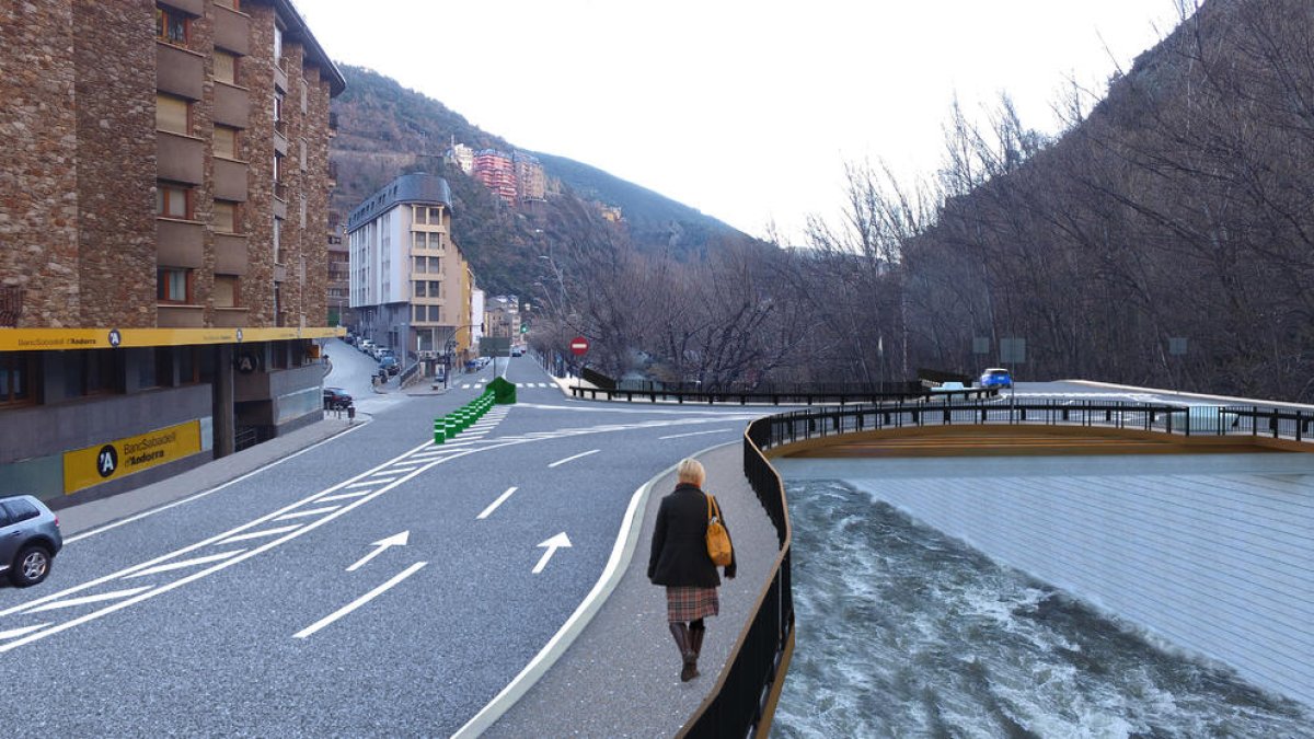 Govern licita el pont de Francesc Cairat a la futura desviació de Sant Julià