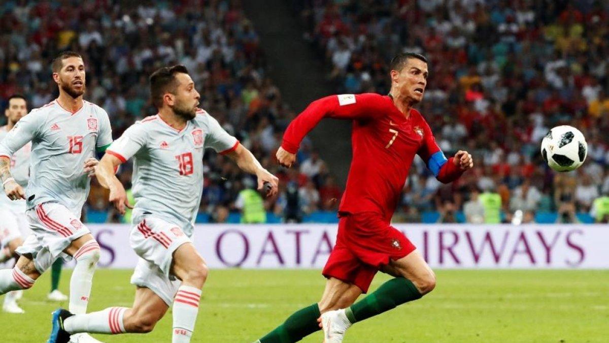 Cristiano frena espanya