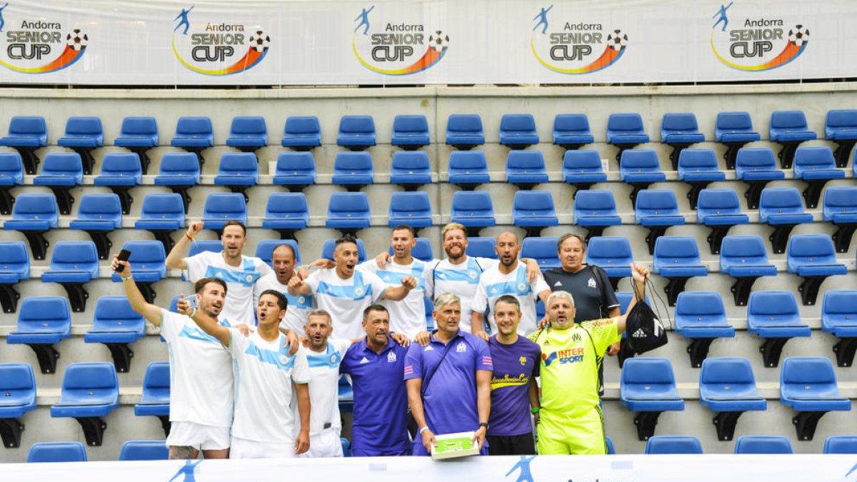 L'Olympique de Marsella aixeca l'Andorra Sènior Cup