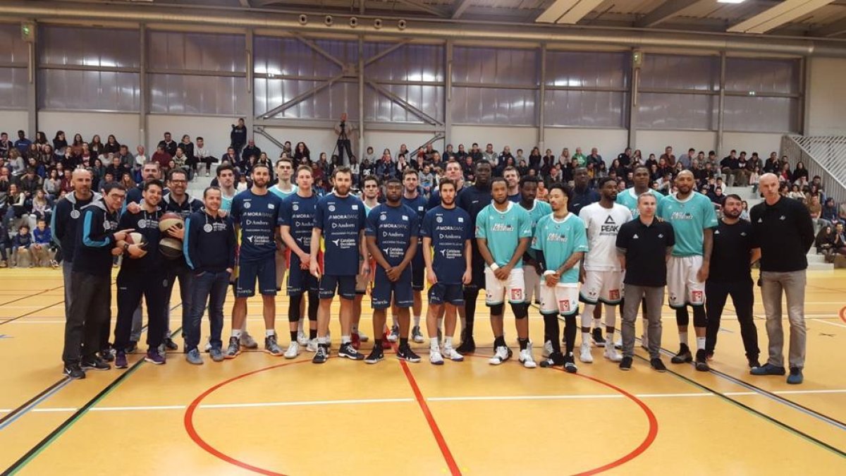 El Pau-Orthez es desfà del MoraBanc Andorra en un amistós