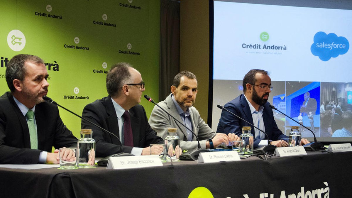 Crèdit Andorrà desenvolupa una nova tecnologia financera
