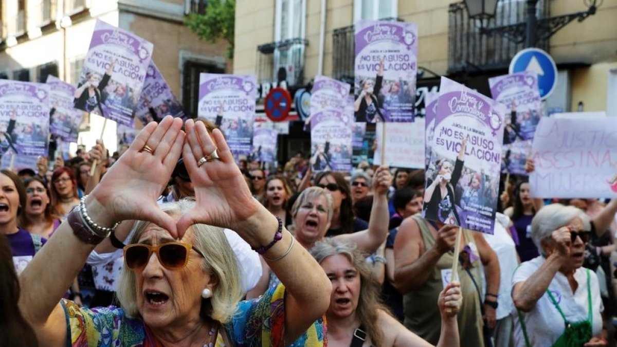 Els cinc membres de 'La Manada', en llibertat després de pagar les fiances
