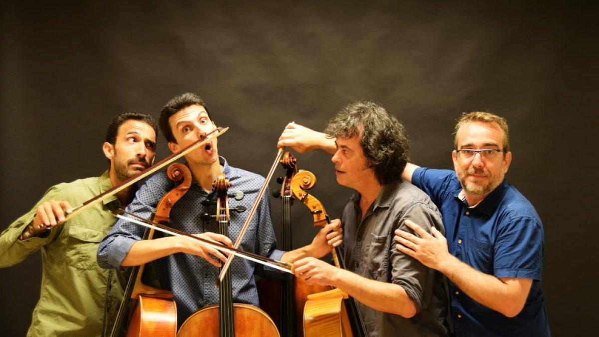 Concert als jardins de Casa de la Vall