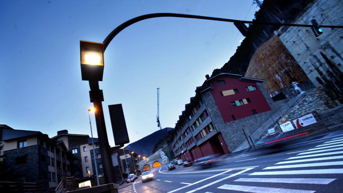 La policia activa quatre radars fixos a la Margineda, Encamp i Arinsal