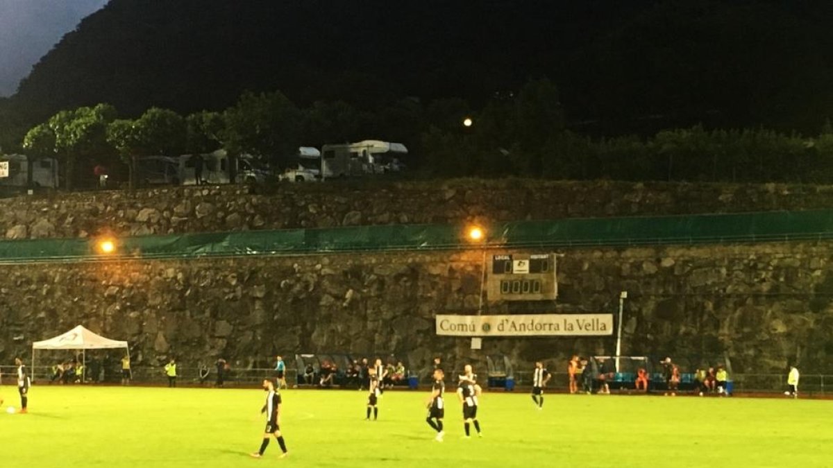 La UE Engordany assoleix el debut somiat a Europa