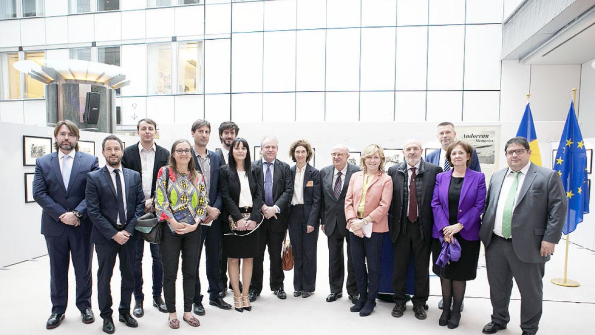 Els consellers visiten el Parlament Europeu