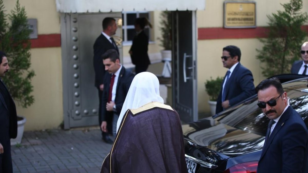 Khashoggi va ser estrangulat res més entrar al consolat a Istanbul