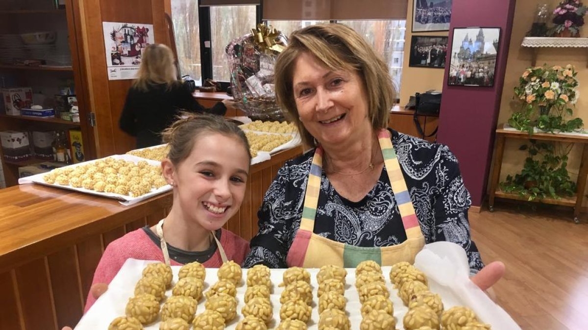 Panellets per Tot Sants