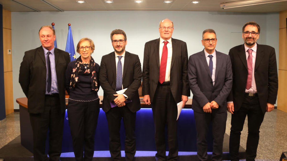 Visita del cap de la divisió d'ensenyament superior del Consell d'Europa, Sjur Bergan