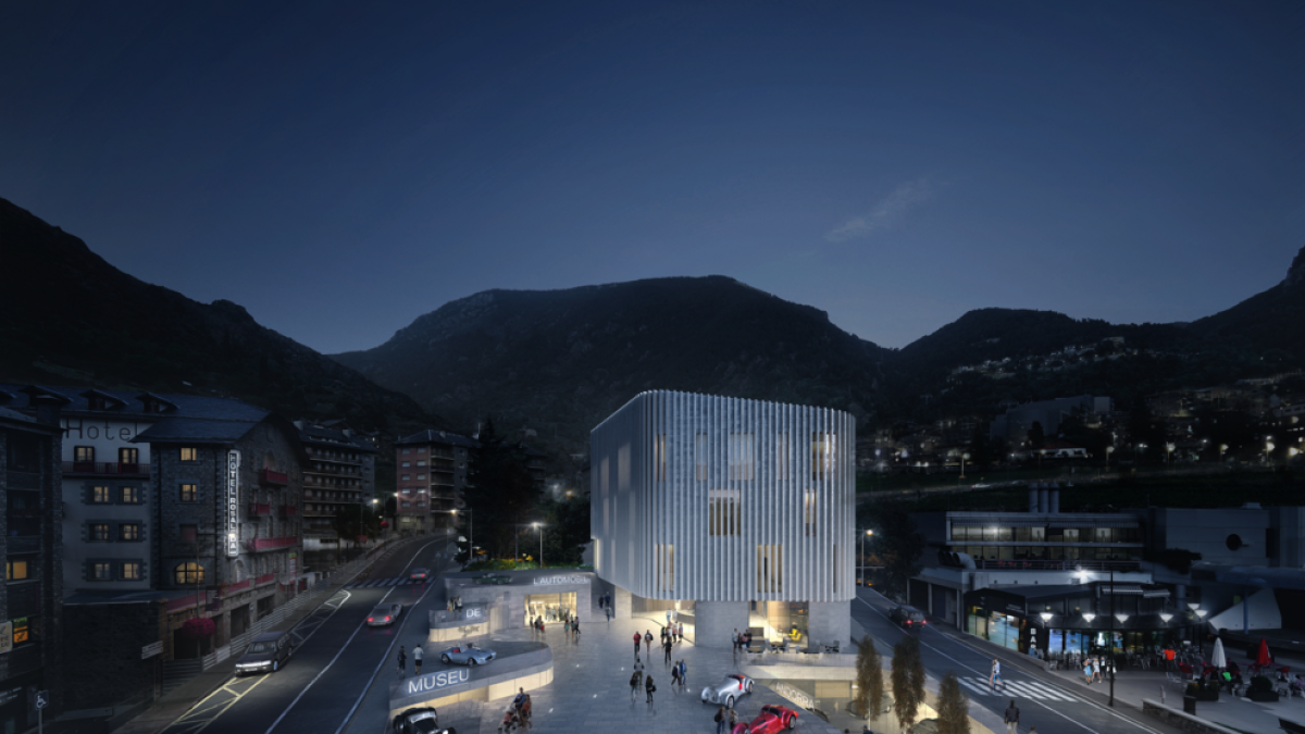 Simulació del projecte 'Granit i vidre'