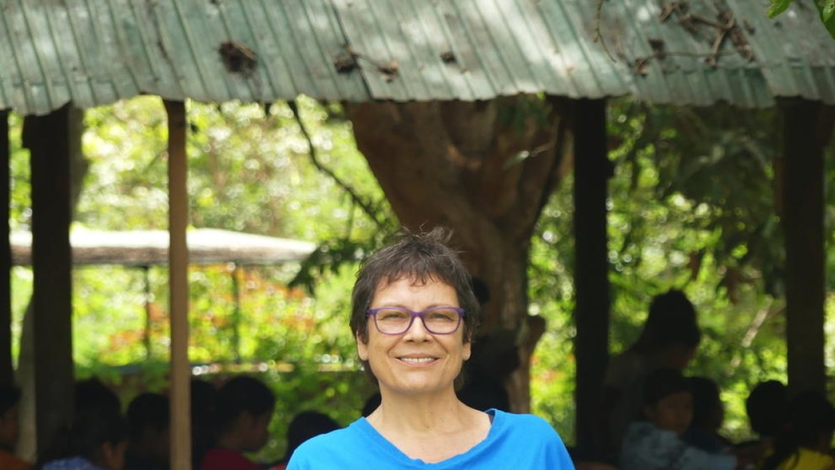 Robòtica per a infants a Cambodja