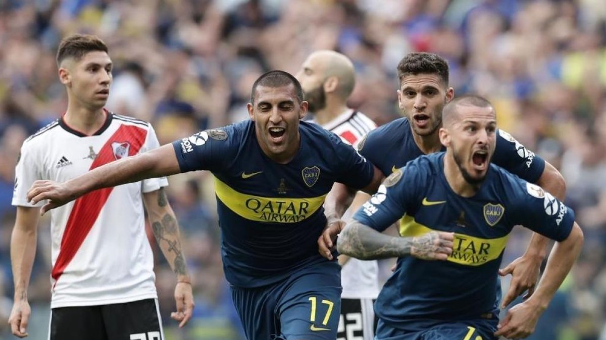 Boca i River signen taules al primer 'round' de la final