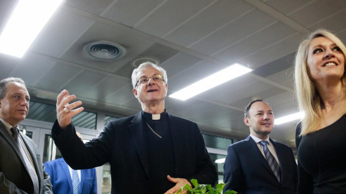 Joan-Enric Vives finalitza la visita pastoral a Escaldes