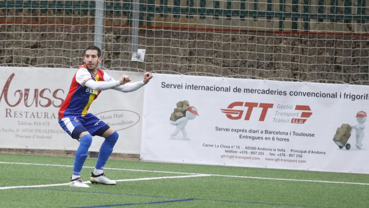 Un penal al minut 87 deixa l'FC Andorra sense el triomf (2-2)