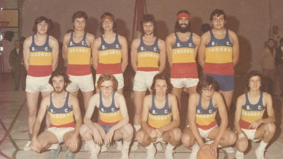 Les primeres cistelles del BC Andorra