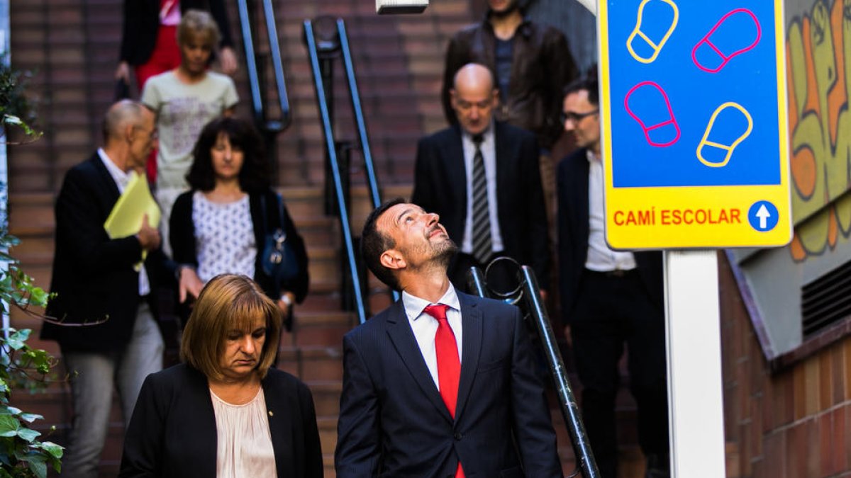 Els col·legis de la Peletera i la Sagrada Família tenen un nou camí escolar