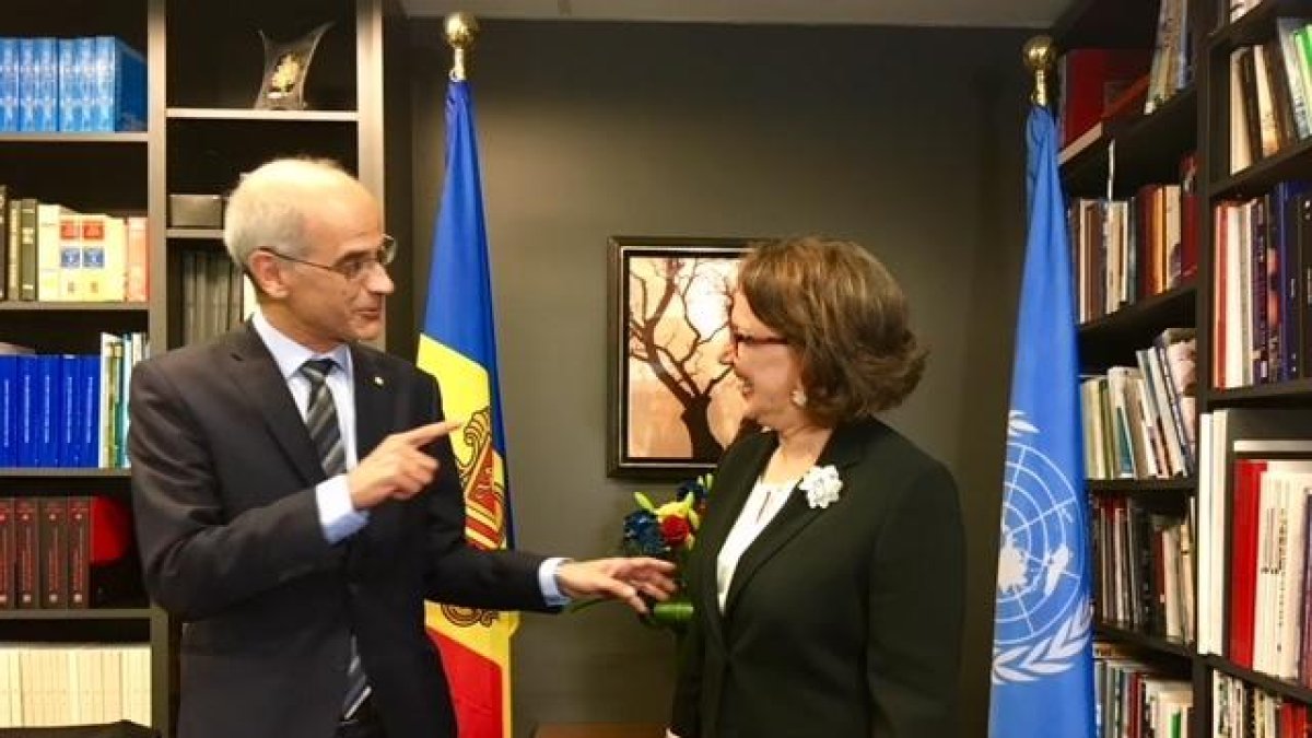 Martí i Grynspan tracten la candidatura d'Andorra per a la Cimera del 2020