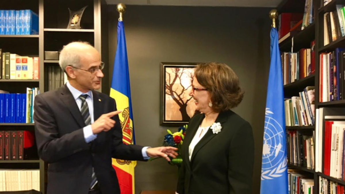 Martí tracta la cimera iberoamericana amb la secretària general