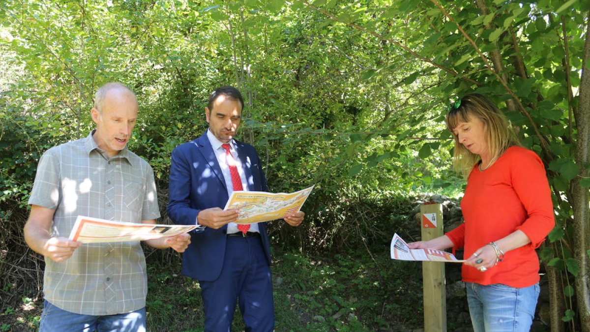 El comú estrena un camí d'orientació fix entre el Segudet i el coll d'Ordino