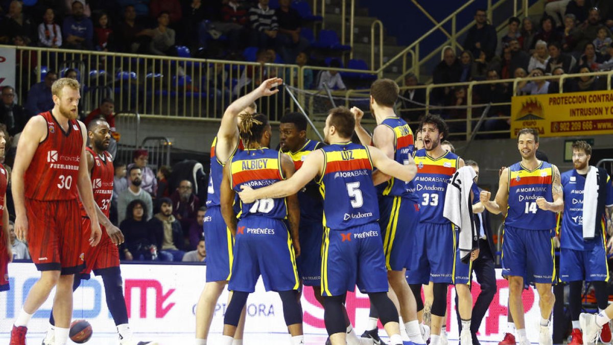 El MoraBanc conquereix Fuenlabrada (79-85)