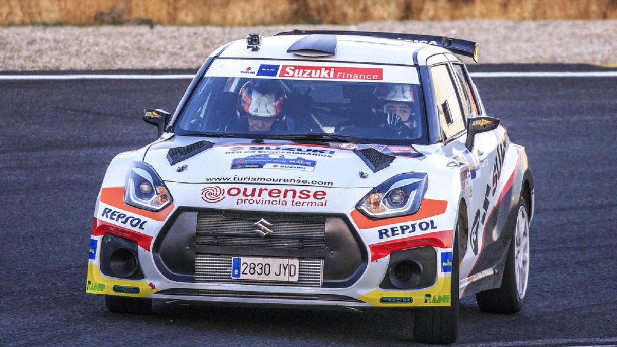 Joan Vinyes, campió d'Espanya de ral·lis d'asfalt