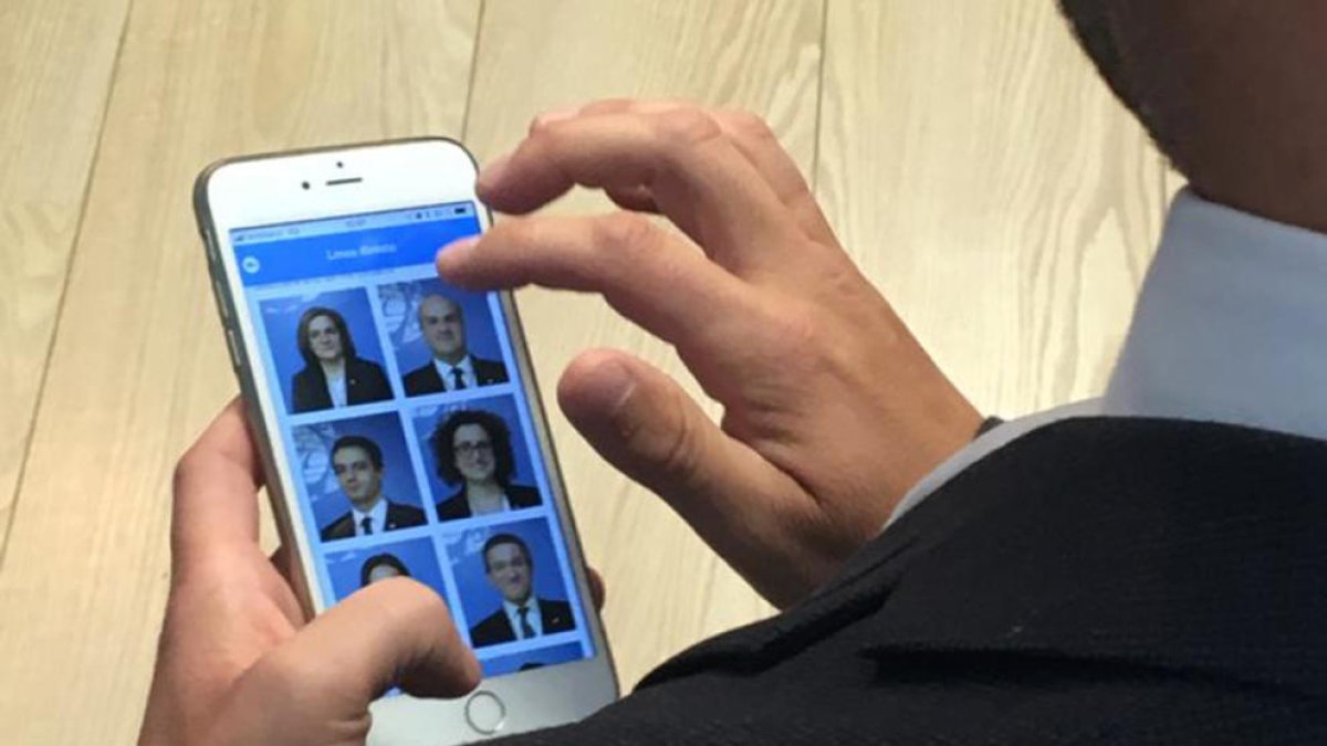 Els ciutadans podran dirigir-se a tots els consellers amb la nova app