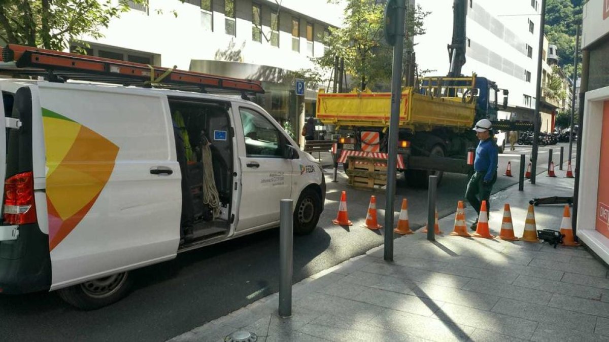 Operaris de FEDA han acudit a resoldre l'avaria