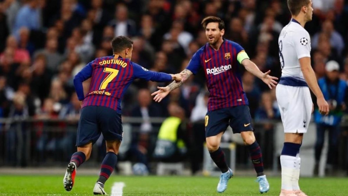 Valuós triomf del Barça a Wembley (2-4)