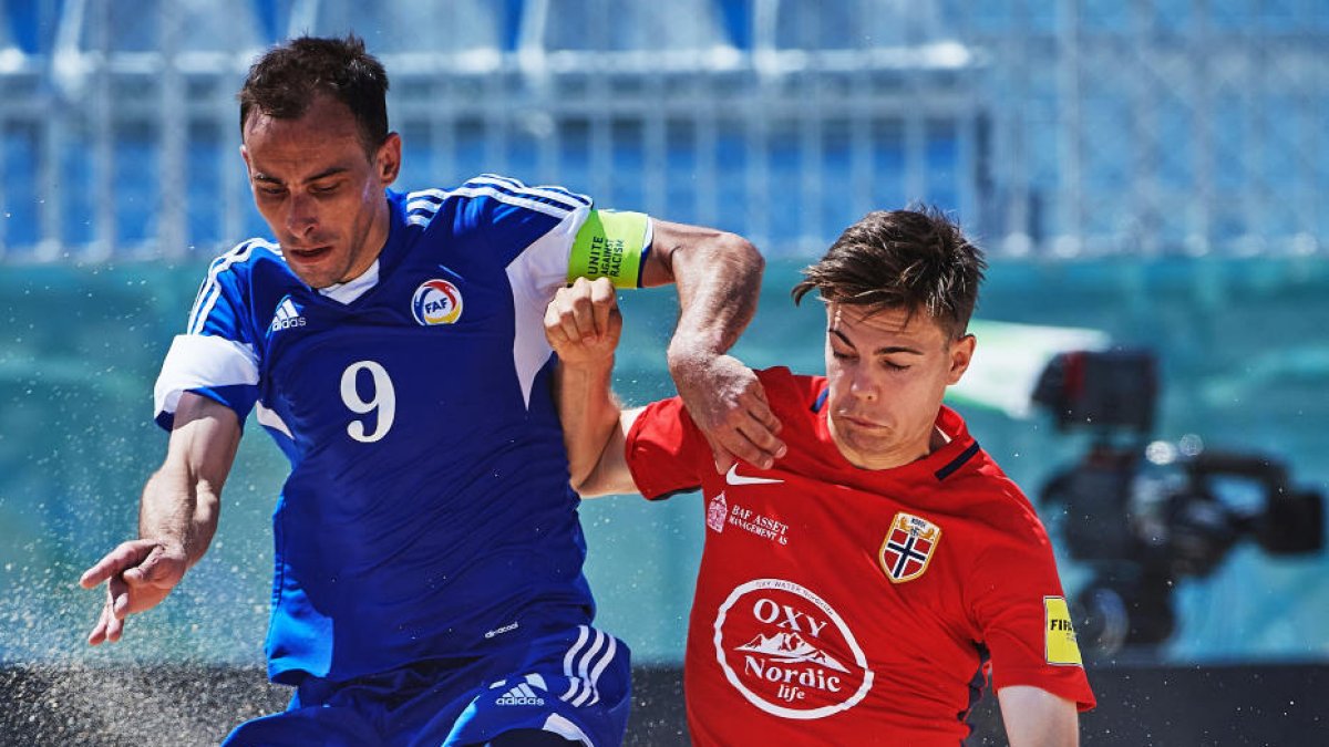 Segona derrota d'Andorra al Preeuropeu 
de Nazaré (8-1)