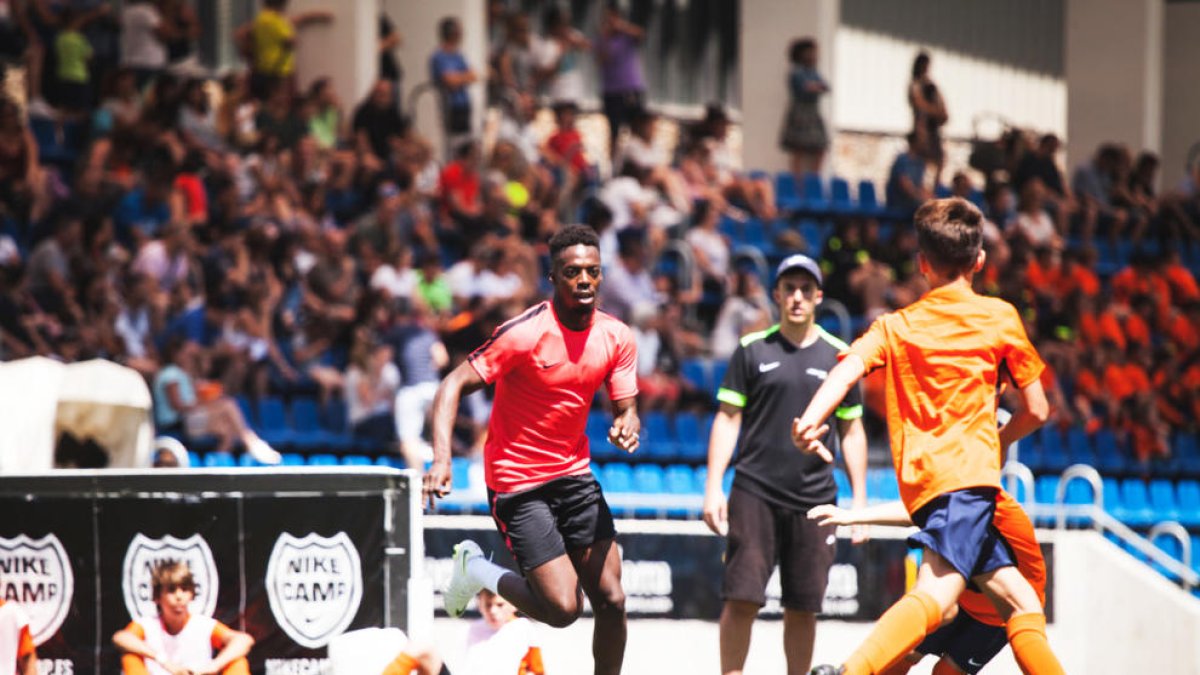 Iñaki Williams, de l'Athletic, protagonista de la cloenda