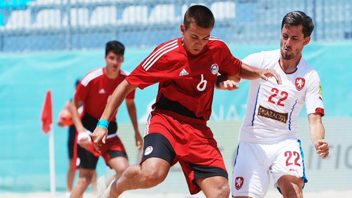 Andorra tanca el campionat de Nazaré amb una nova derrota, davant la República Txeca