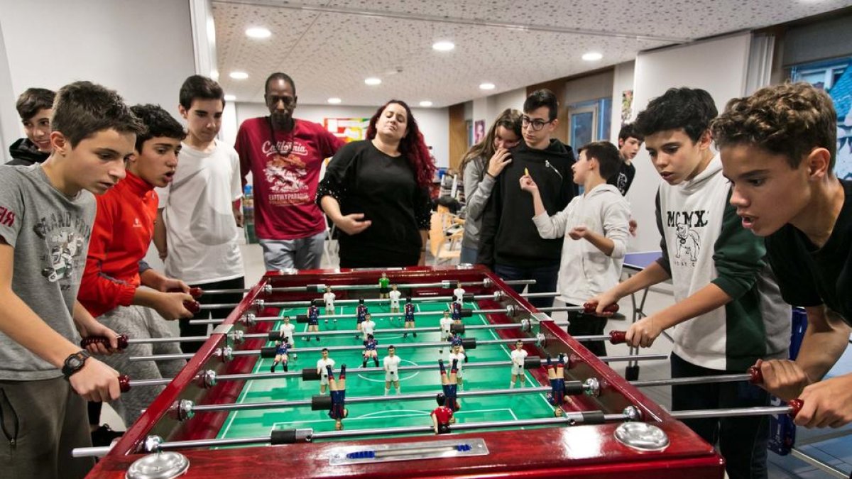 Campionat de futbolí a la Massana