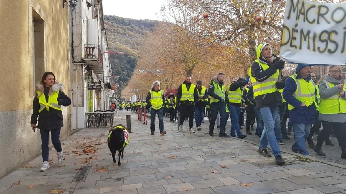Les protestes a França fan caure la facturació al Pas