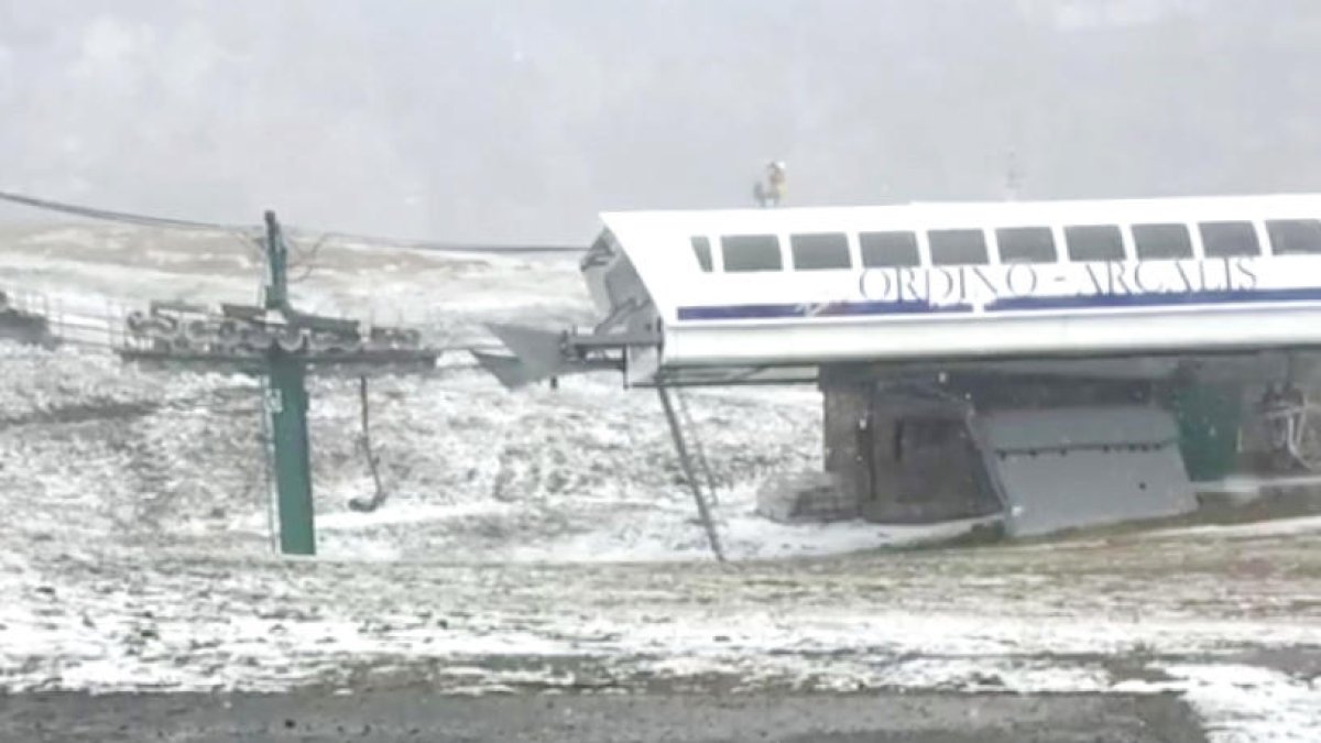 Primera nevada de la temporada a Ordino Arcalís