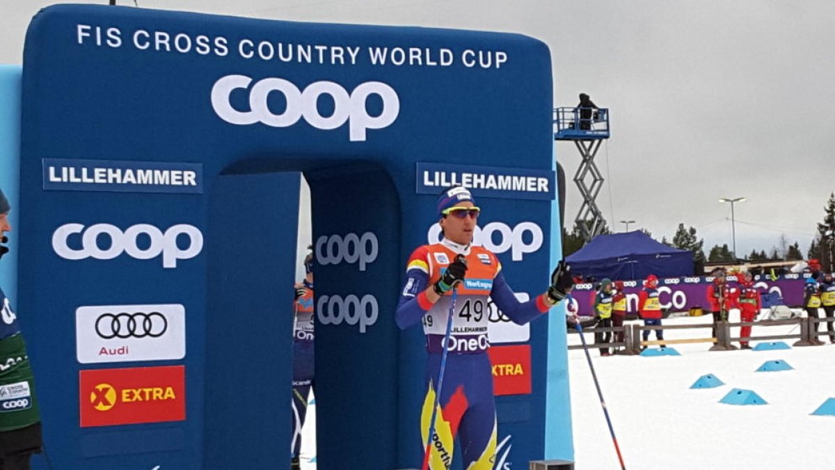 Irineu Esteve fa història a Lillehammer