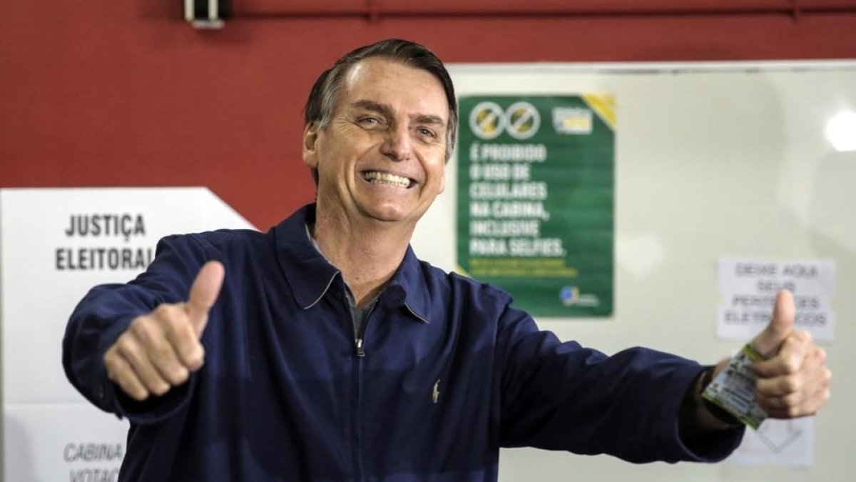 Bolsonaro diu que no serà candidat de “pau i amor”