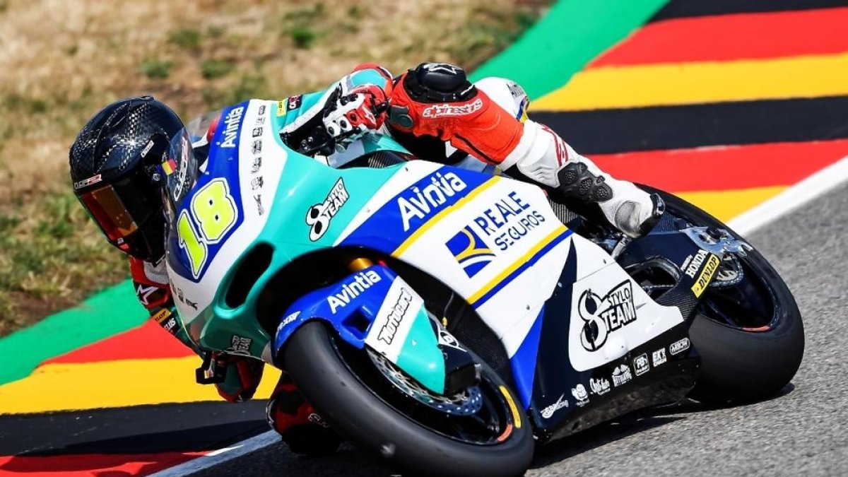 Cardelús s'estrena a Sachsenring onze dies després