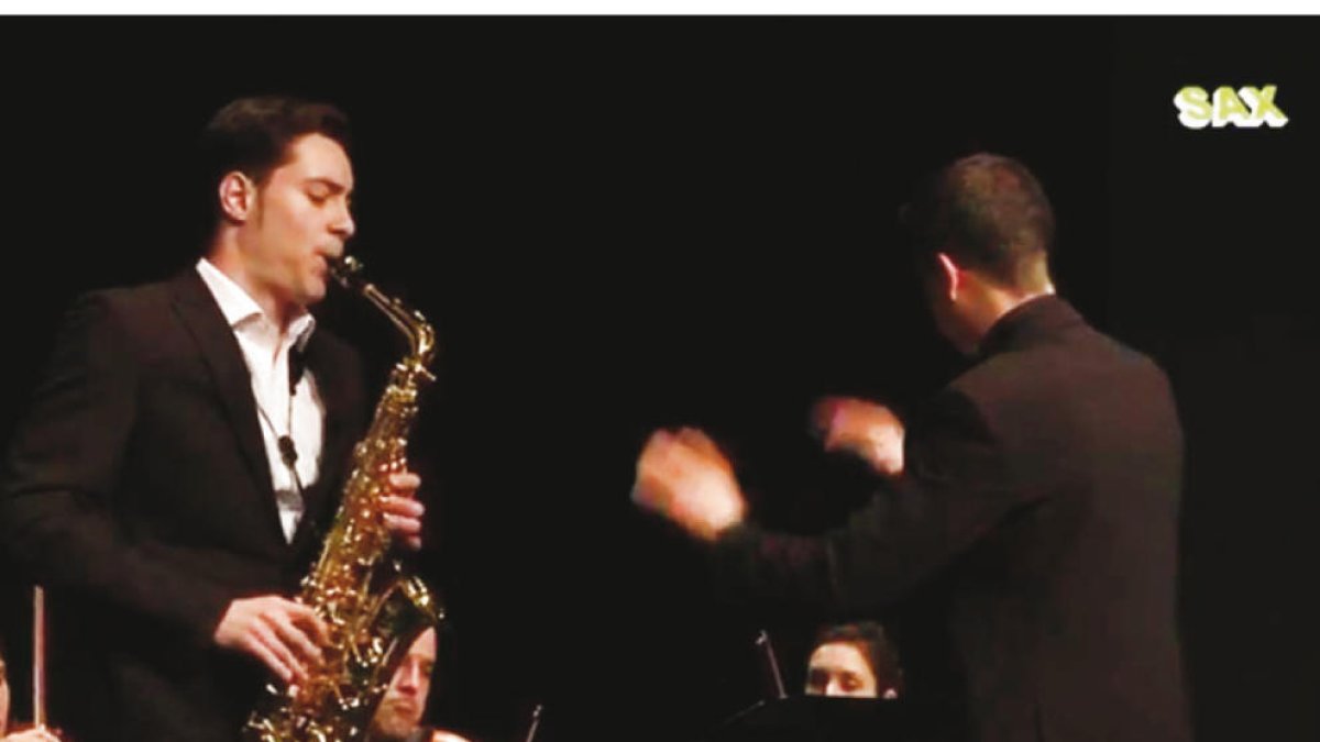 Concert a Escaldes del guanyador de l'últim Sax Fest