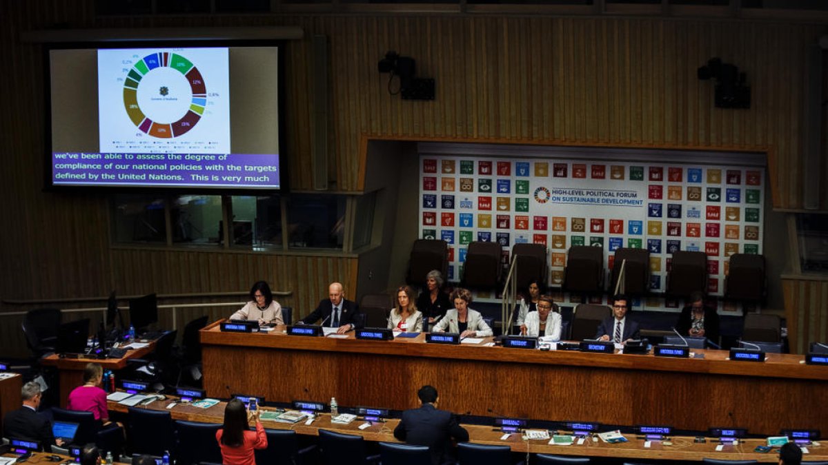 Calvó destaca la qualitat de l'aigua i les muntanyes en el seu discurs a l'ONU