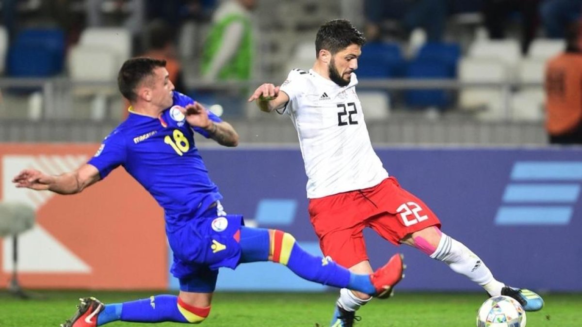 Geòrgia trenca la ratxa andorrana (3-0)