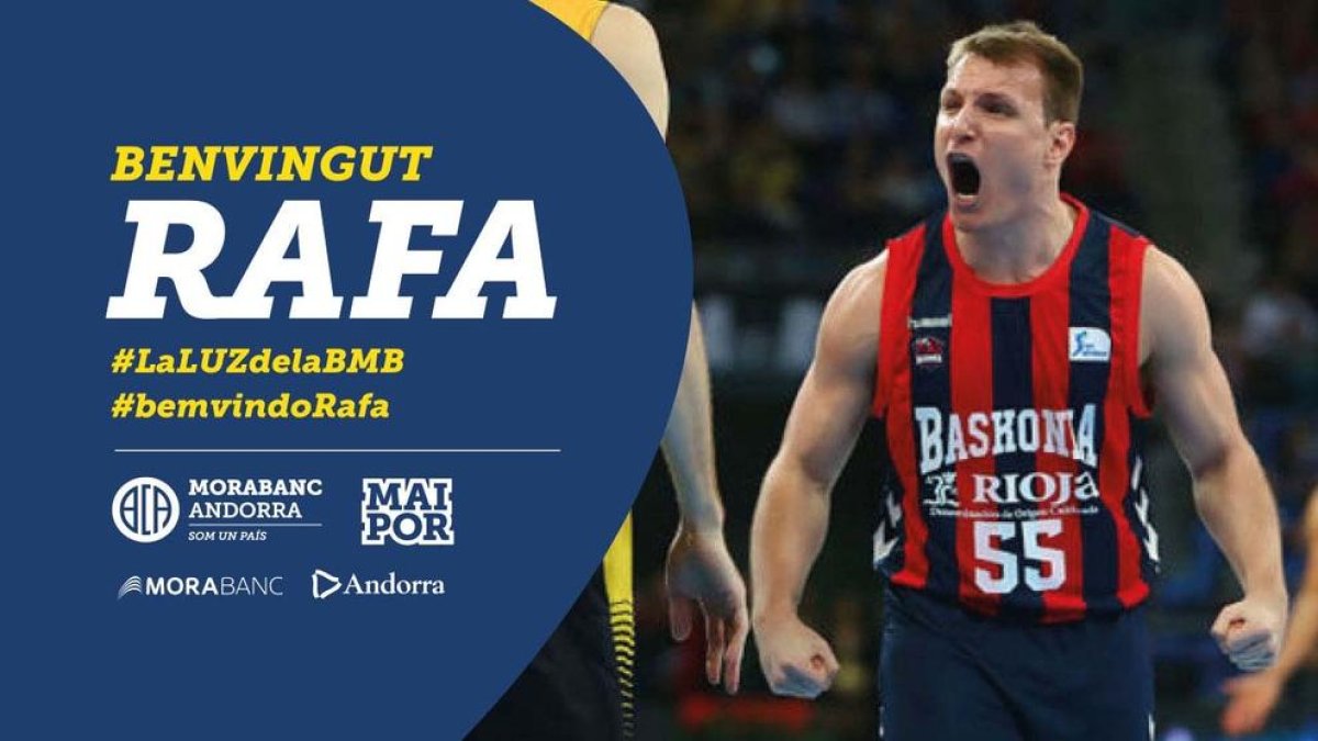 Rafa Luz fitxa pel MoraBanc Andorra