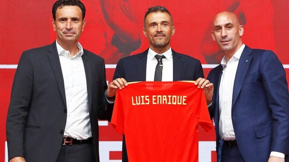 Luis Enrique, presentat com a nou seleccionador