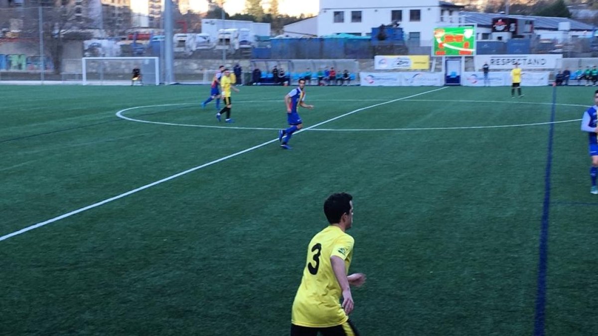 El Mollerussa trenca en sec a l'afegit la ratxa de l'FC Andorra