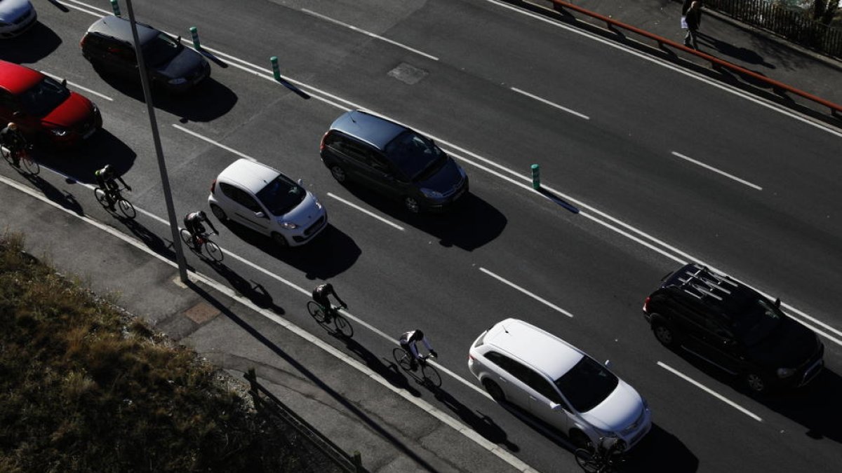 Cues de 2 quilòmetres a la CG1 a Sant Julià de Lòria