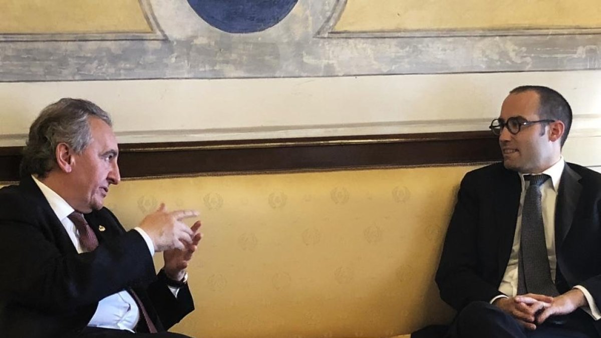 Bartumeu es reuneix amb polítics de San Marino